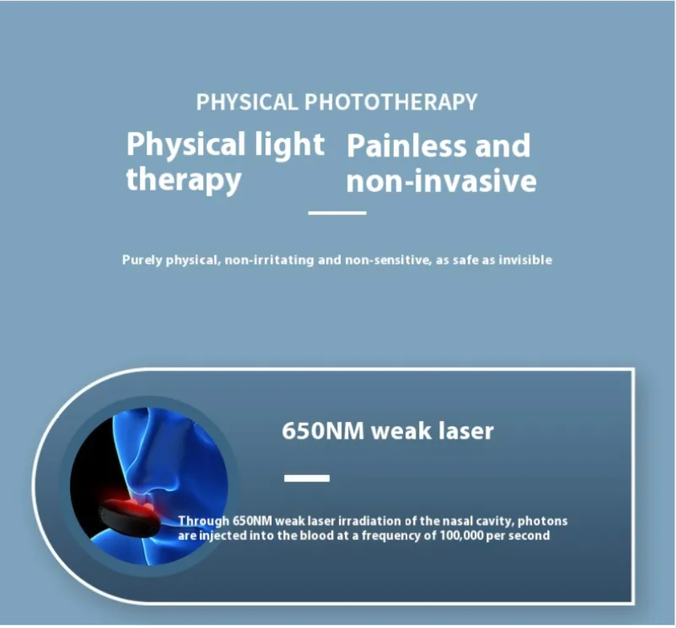 Dispositivo de fototerapia Nasal